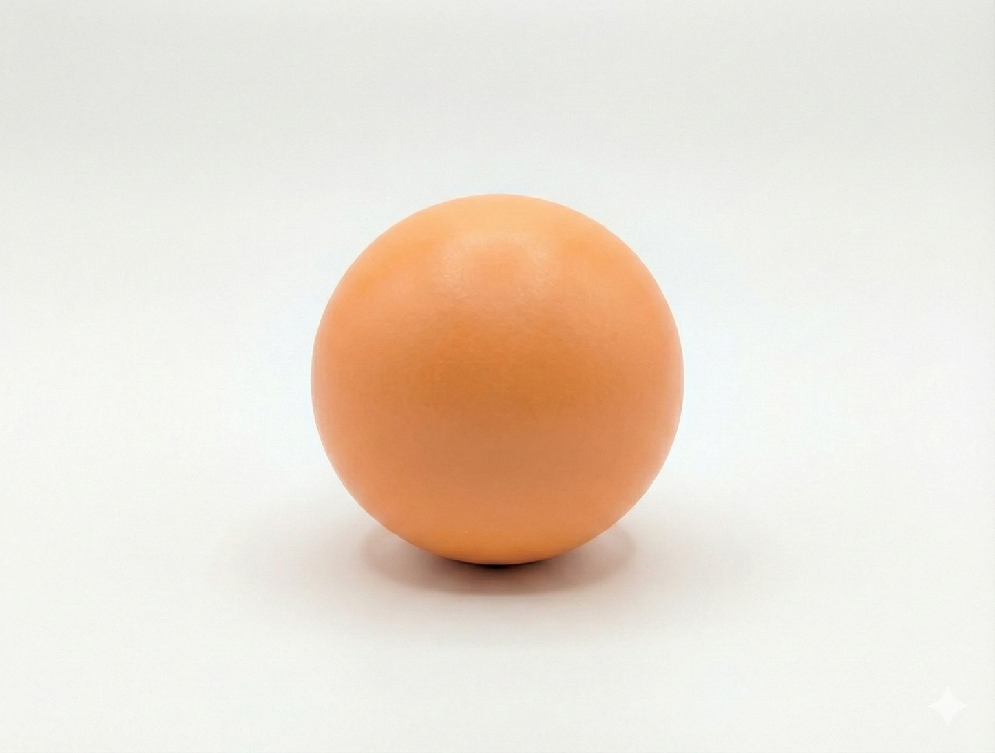 ORANGE RUBBER BALL