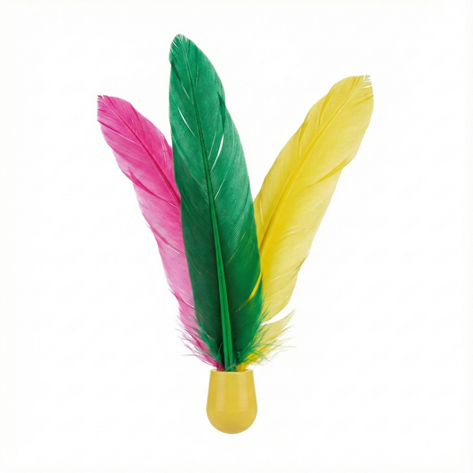 1 Multicolored Shuttlecock