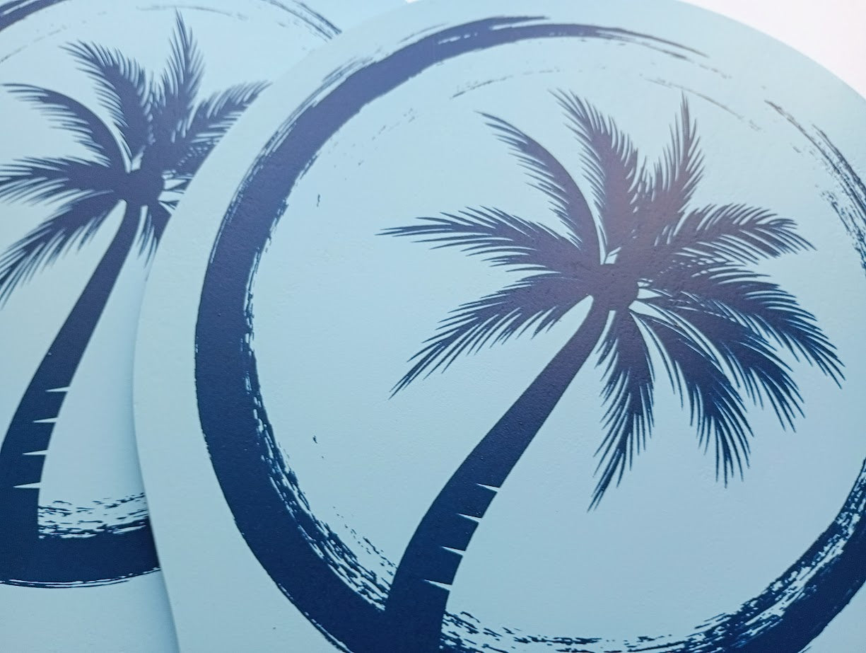 Schlägersatz – Palm Ocean Blue