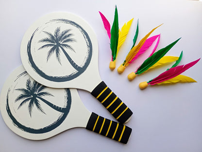 BAT SET - PALM STORM WHITE