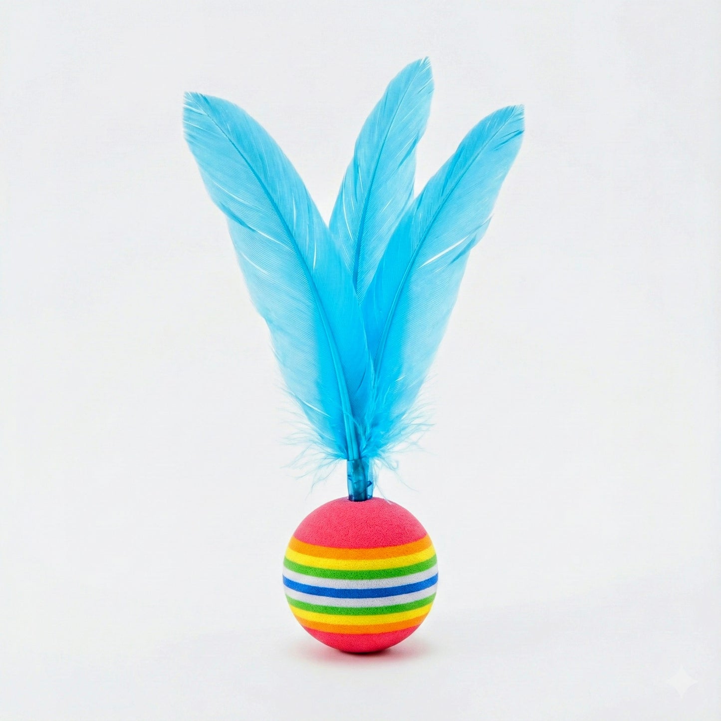 1 Multicolored Shuttlecock (LARGE)