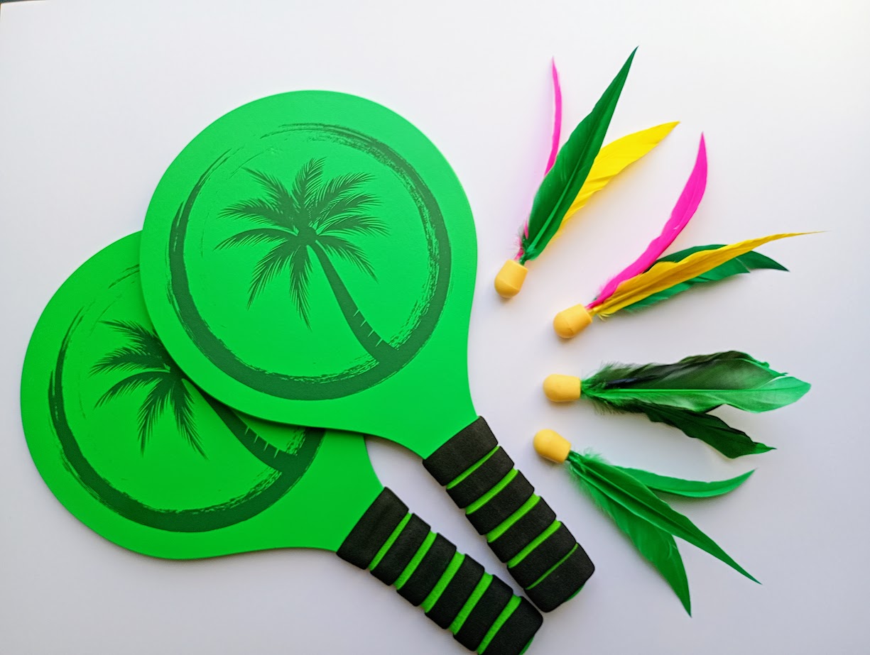 BAT SET - PALM GREEN TROPIC