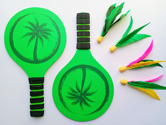 BAT SET - PALM GREEN TROPIC